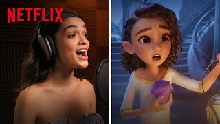 Rachel Zegler Sings quotThe Way It Was Beforequot In the Booth  Spellbound  Netflix [upl. by Lorre287]