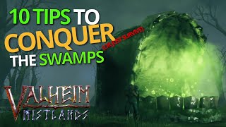 10 Tips For Conquering The Swamps  Valheim [upl. by Abdu772]