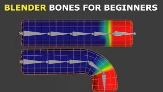 Blender Bones For Beginners  EASY [upl. by Max]