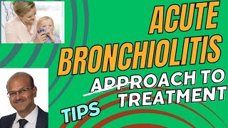 Approach to treatment of acute bronchiolitis in infants bronchiolitis treatment cough wheeze [upl. by Isiad345]