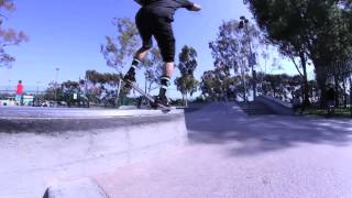 Volcom Skatepark Nyjah Huston amp Chase Webb 2012 [upl. by Tedra]