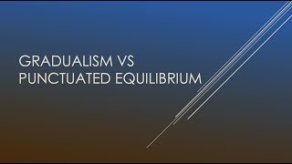 What is Punctuated equilibrium Explain Punctuated equilibrium Define Punctuated equilibrium [upl. by Matteo]