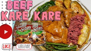 BEEF KARE KARE  OX TRIPE AND BEEF [upl. by Mycah]