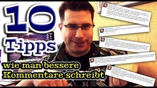 10 Tipps wie man gute Kommentare schreibt  Commentorio [upl. by Yanaj753]