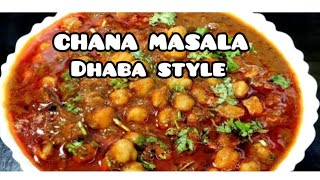 CHANA MASALA RECIPE DHABA STYLE MUST WATCH🥰 [upl. by Gnen]