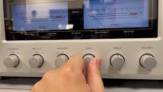 LUXMAN「L505uXII」操作動画 [upl. by Kilar948]