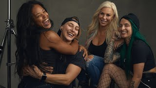 WWE Superstars remove their makeup for a candid conversation [upl. by Manny506]