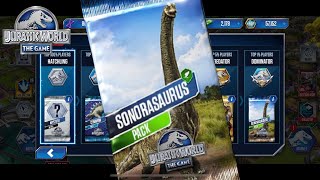 Jurassic World The Game EP966  ลีก SONORASAURUS เปิดแล้ว กินพืชพี่มีเยอะ ก็จัดอันดับ 1 ก่อนเลย [upl. by Callum]