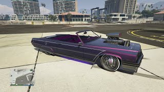 RARE Purple Manana Unaffiliated Gang Car Spawn Location and Bennys Upgrade Showcased GTA 5 Online [upl. by Akeme]