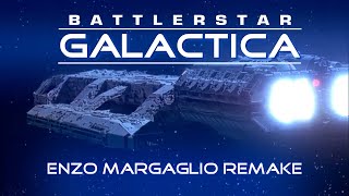 Battlestar Galactica Theme Enzo Margaglio Remake [upl. by Aryam]