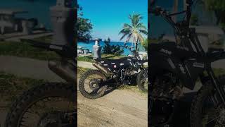 250cc Dirt bike build 250cc dirtbikebuild restorebike apollo [upl. by Saihttam]