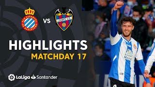 Resumen de RCD Espanyol vs Levante UD 43 [upl. by Trinity]