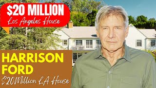 Inside Films Actor Harrison Fords Spectacular 20 Million California Estate [upl. by Erreit]