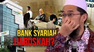 WARNING‼️ Haruskah Menggunakan Bank Syariah  Ustadz Adi Hidayat LC MA [upl. by Tuck]