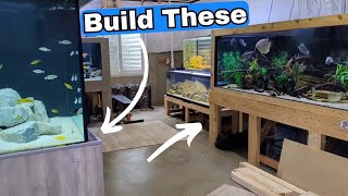 How to Build a DIY Aquarium Stand  Pt 3 [upl. by Perlis]