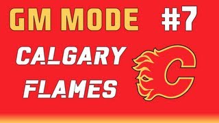 NHL 13 GM Mode Commentary  Calgary ep 7 quotSolving Goalie Issuequot [upl. by Roosnam]