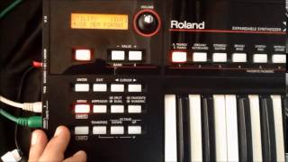 Roland XPS10 Indian Tone Download Procedure [upl. by Anatnom]