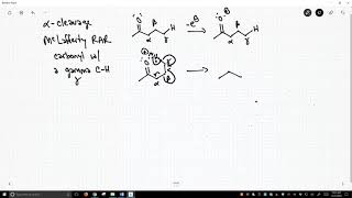 mass spectrometry McLafferty rearrangement [upl. by Ariel]