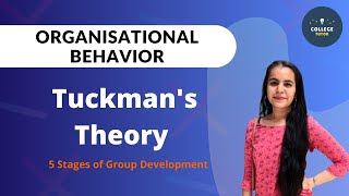 Group Development  Tuckmans Five Stage Theory of Group Development  Organisational Behaviour [upl. by Ademla]