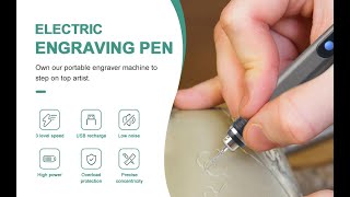 USB Rechargeable Electric Engraving Pen [upl. by Gertrude]