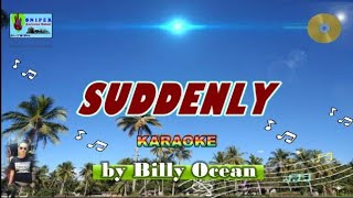 SUDDENLY karaoke by Billy Ocean [upl. by Lipinski344]