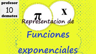 Representación de funciones exponenciales ejercicios 01b [upl. by Georgette806]