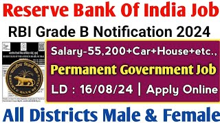 🔥RBI Grade B Recruitment  Salary55200  Government Job  RBI Jobs  TAMIL [upl. by Ocirnor]