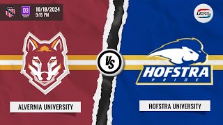 AAU Division 3 Mens Ice Hockey  Alvernia University vs Hofstra University [upl. by Hairahcez549]