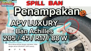 Modifikasi Ceper Suzuki APV Luxury BAN 205 45 R17 KEREN CUCOk [upl. by Ilise]