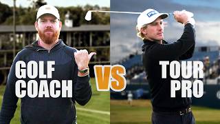 Golf Coach vs Tour Pro  Can I beat Trav Smyth [upl. by Arvind]