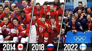 🏒 Все Победители Чемпионы Олимпийских Игр по Хоккею 19202022 🏒 [upl. by Ellevehs]