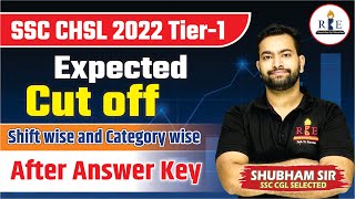 SSC CHSL 2022 Tier1 Expected Safe Score by Shubham Jain Sir RBE [upl. by Eelarak370]