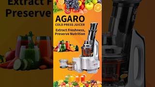 Unboxing quotAgaro Cold Press Juicer Extract Freshness Preserve Nutritionquot unboxing coldpressjuicer [upl. by Aniham350]