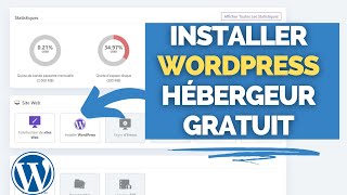 Installer WordPress En Ligne Chez un Hébergeur Gratuit TUTORIEL [upl. by Borlase]