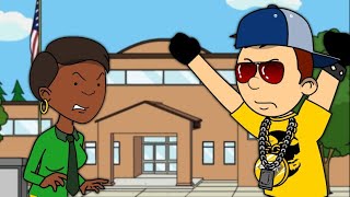 Caillou Becomes Entitled at SchoolGrounded [upl. by Meredeth]