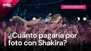 Shakira está vendiendo boleta a 11 millones de pesos que incluye foto con ella y autógrafo  Pulzo [upl. by Knuth567]