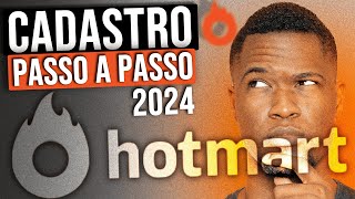 COMO SE CADASTRAR NA HOTMART 2024 PASSO A PASSO [upl. by Durston707]