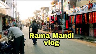 आज मार्केट का भ्रमण  Rama mandi vlog  Raman video  hmel toneship  bathinda vlog vlog vlogs [upl. by Libys]