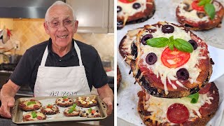 Eggplant Pizza Recipe by Pasquale Sciarappa [upl. by Seavey]