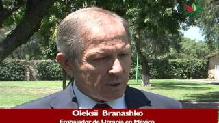 Entrevista realizada a Oleksii Branashko Embajador de Ucrania en Mexico 29911 [upl. by Pelag278]