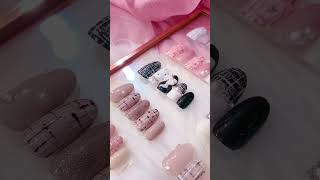 【ネイル】ツイードネイル💖 nailart shorts winternails お洒落ネイル トレンドネイル 東京ネイルサロン ツイードネイル 冬ネイル 秋ネイル ワンホンネイル [upl. by Thomasine147]