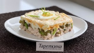 Салат из курицы с соленым огурцом [upl. by Gypsy]