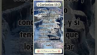 Mensaje Bíblico de hoy 1 Corintios 132 Fe VersiculoDeLaBiblia TextosBiblicos EstudioBiblico [upl. by Linette]