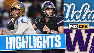 UCLA Bruins vs Washington Huskies Highlights  FOX College Football [upl. by Ara]