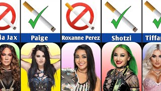 Every WWE Female Wrestlers Who Smoke Cigarettes or not 🚭 [upl. by Horne761]