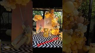 New Wedding 👍 Happy Birthday 🥰Decoration Video shorts viraltrendingpartydecorationbirthday [upl. by Aleen]