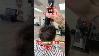 Barbering for Beginners Tips  Master this haircut before moving onto skin fades barbertips [upl. by Snilloc943]