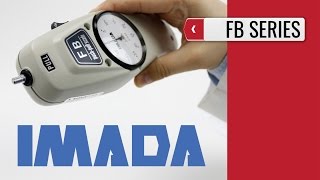 IMADA FB series Dial Force Gauge product video presentation [upl. by Etnelav]