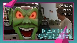 Maximum Overdrive Original Movie Trailer Stephen King 1986 [upl. by Airdnal895]