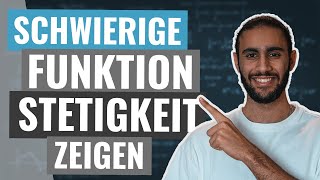 STETIGKEIT von SCHWIERIGEN Funktionen untersuchen [upl. by Zoller]